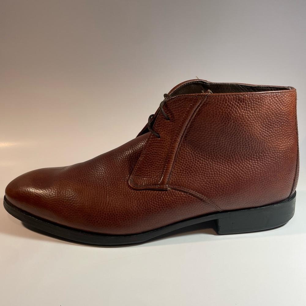 Men's Brown Leather Chukka Boots